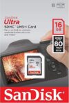 SanDisk Ultra 16GB Class 10 SDHC Memory Card (SDSDUNC-016G-GN6IN)