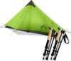 Night Cat Ultralight 1 Person Tent With Trekking Poles