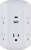 GE UltraPro 5-Outlet Extender With USB