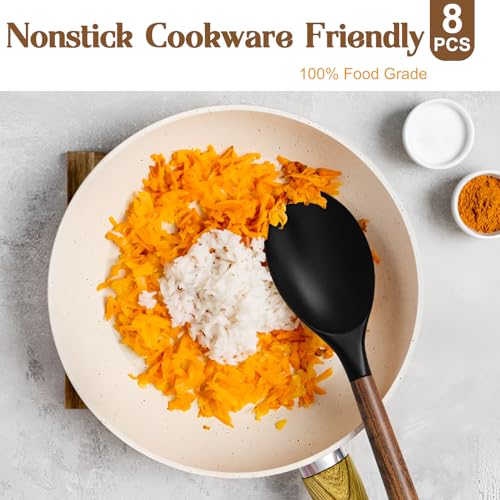 Umite Chef Silicone Cooking Utensil Set, 8-Piece - Image 3