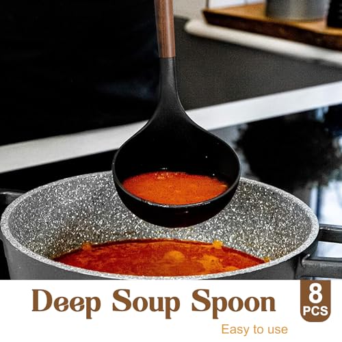 Umite Chef Silicone Cooking Utensil Set, 8-Piece - Image 4