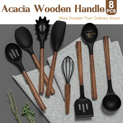 Umite Chef Silicone Cooking Utensil Set, 8-Piece - Image 2
