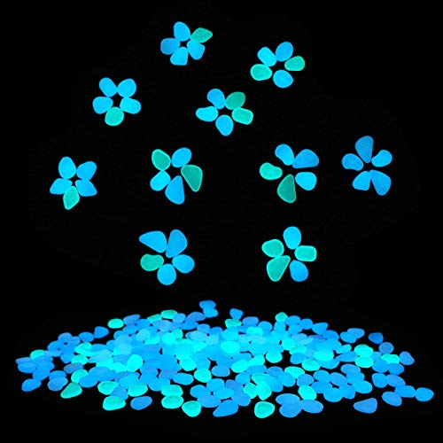 UNIME Glow In The Dark Garden Pebbles (200 PCS) - Image 4