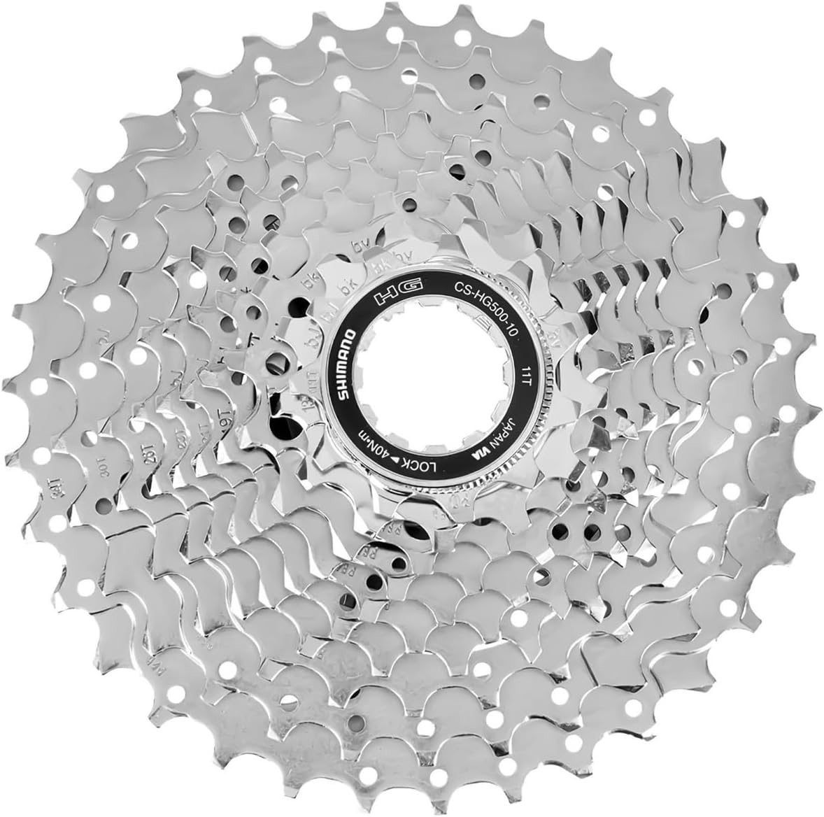 SHIMANO Unisex's HG500 Cassette, Silver, 11-25