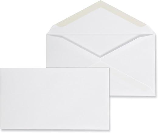 Universal Universal 3.06 x 6.6 Gummed Business Envelope