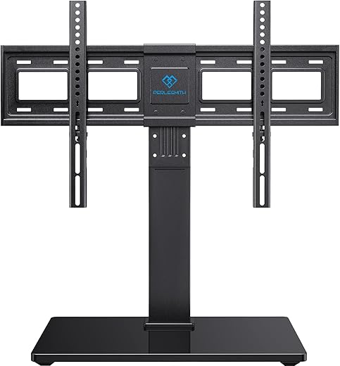 PERLESMITH Universal Swivel TV Stand Base