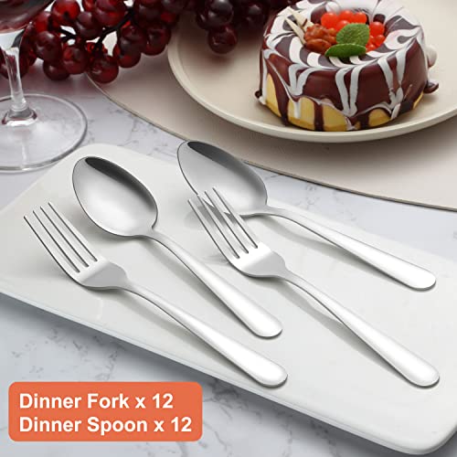 Unokit Forks And Spoons Silverware Set - Image 5