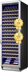 Velieta Upgraded 190 Bottles Wine Cooler Refrigerator