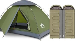 Night Cat Upgraded Backpacking Tent for 2 Persons
