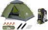 Night Cat Upgraded Backpacking Tent With 70L Backpack