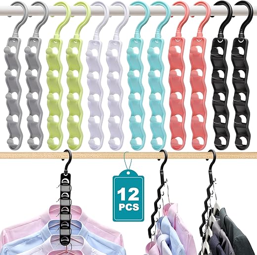 JIAYIISHU Upgraded Closet Organizers And Storage Hangers
