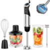 KOIOS Upgraded Immersion Handheld Blender, 1000W 12-Speed
