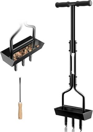 EEIEER Upgraded Manual Lawn Coring Aerator Tool