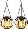KOOPER Upgraded Metal Solar Lantern Lights