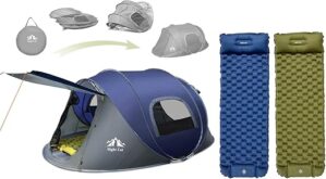 Night Cat Upgraded Pop Up Tent Combo Set