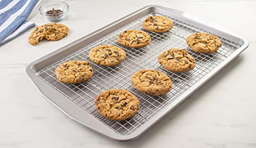 USA Pan Half Sheet Baking Pan With Rack - Image 2