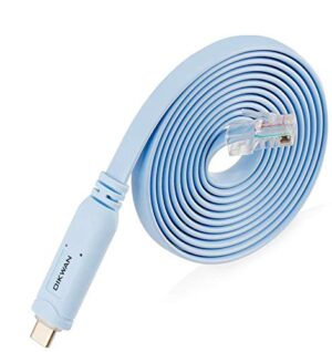 OIKWAN USB-C Console Cable 6ft Adapter