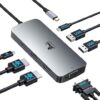 LIONWEI USB C Docking Station Dual HDMI