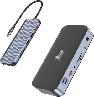 LIONWEI USB C Docking Station Dual Monitor
