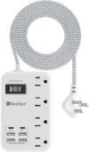 Beeiker USB C Surge Protector Power Strip