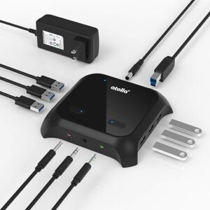 atolla USB Hub With Headphone Stand & 3 Ports