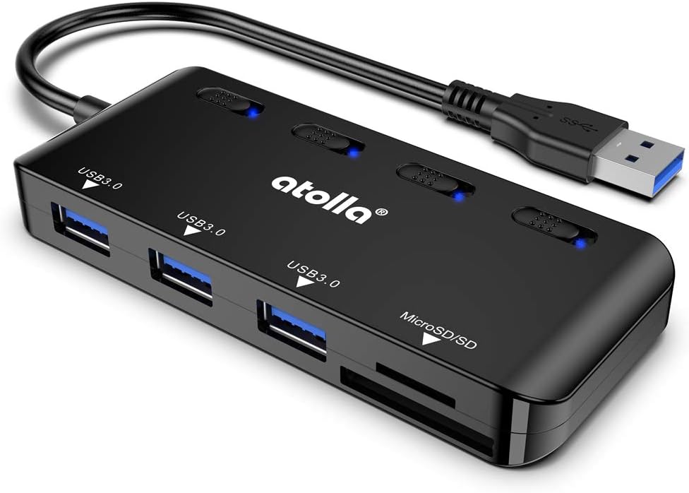 atolla USB Hub With SD Card Reader