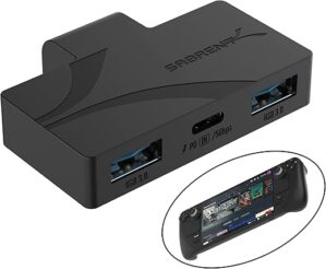 SABRENT USB Type-C Gaming Hub For Steam Deck (HB-STDK)