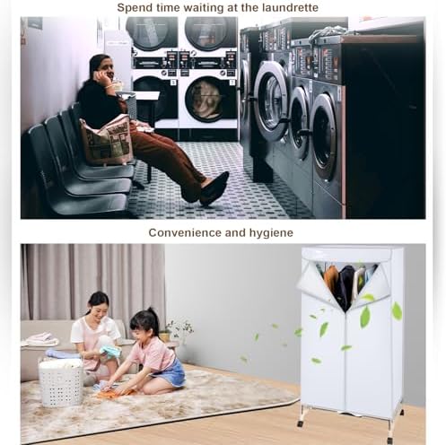 Uten Clothes Dryer Machine With Timer - Image 5