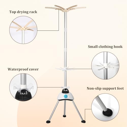 Uten Electric Clothes Dryer Rack For Apartments - Image 5