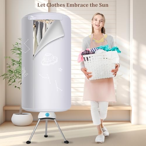 Uten Electric Clothes Dryer Rack For Apartments - Image 2