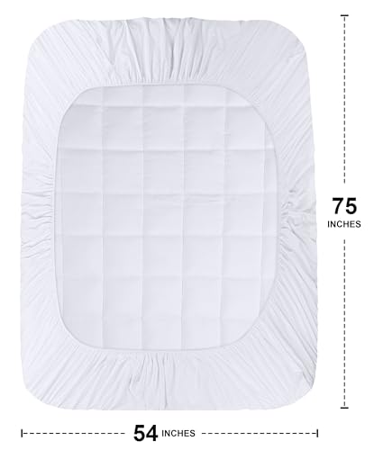 Utopia Bedding Full Quilted Mattress Protector, Deep Pocket Cover - Image 4