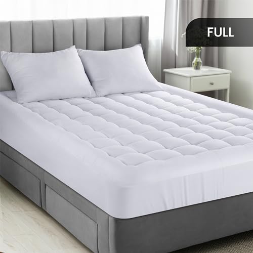 Utopia Bedding Full Quilted Mattress Protector, Deep Pocket Cover - Image 2