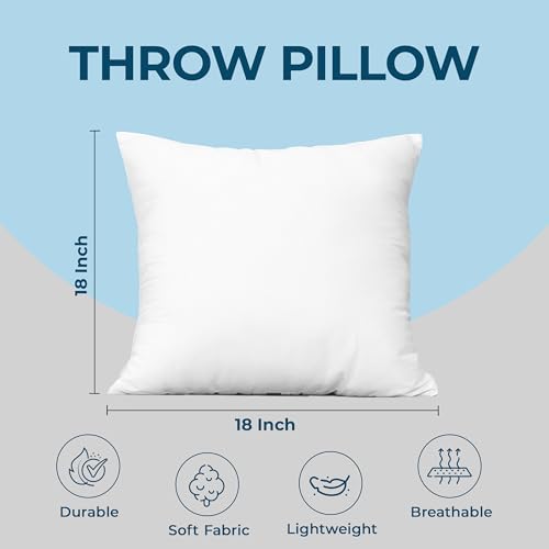 Utopia Bedding Throw Pillows Set, 18 x 18 Inches - Image 4