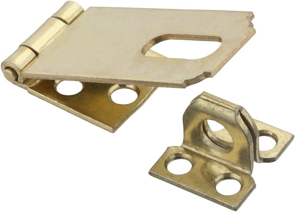 National Hardware V30 Safety Hasp In Brass N102-178