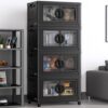 BROVIEW V9 112Gal Stackable Storage Bins With Lids