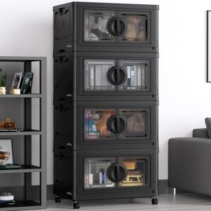 BROVIEW V9 112Gal Stackable Storage Bins With Lids