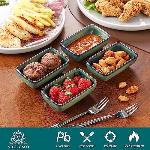 vancasso Stern 6 Oz Ceramic Dipping Bowls Set - Image 3