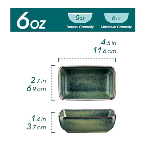 vancasso Stern 6 Oz Ceramic Dipping Bowls Set - Image 2