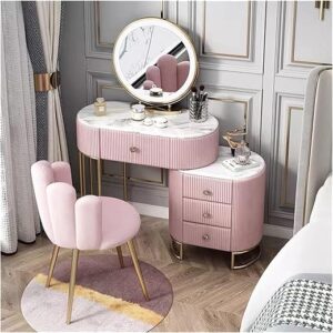 Guuurrrg Vanity Table With Mirror And Storage, L80PB9rrk