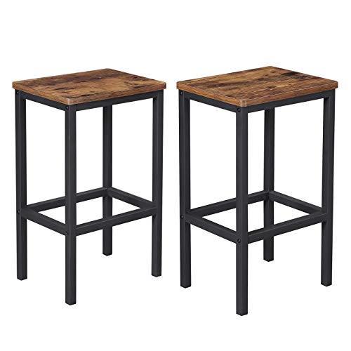 VASAGLE Bar Table And Stool Set, Industrial Rustic - Image 5