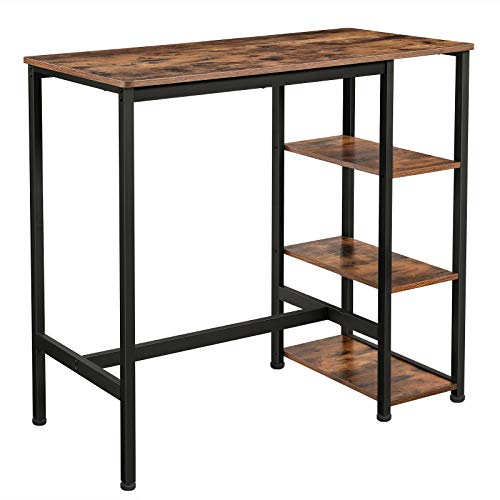 VASAGLE Bar Table With Industrial Design & Stools - Image 4