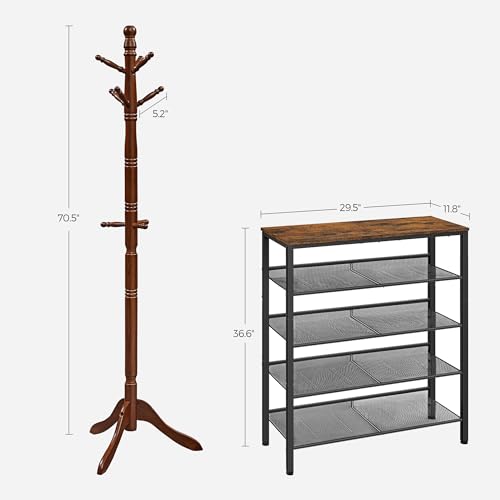 VASAGLE Shoe Rack & Coat Stand Bundle - Image 3