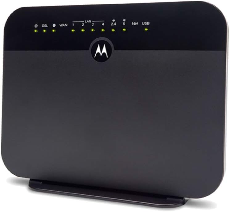Motorola VDSL2/ADSL2+ Modem + WiFi AC1600 Router, MD1600