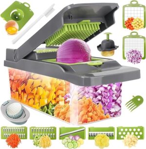 SunnySanji Vegetable Chopper With Container
