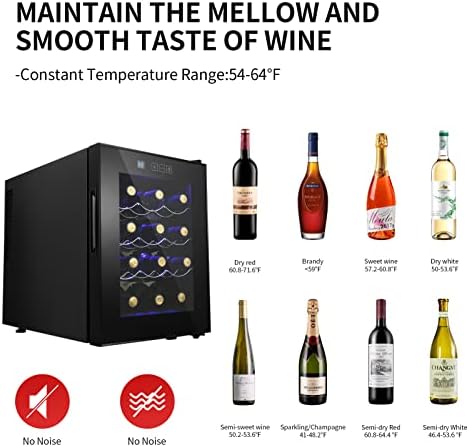 Vehipa 12 Bottle Wine Cooler Refrigerator - Image 5