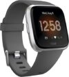 Fitbit Versa Lite Smartwatch, GPS, Charcoal/Silver