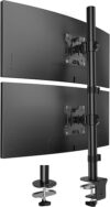 HUANUO Vertical Dual Monitor Mount, Stacked