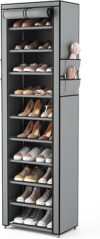 VTRIN Vertical Narrow Shoe Rack Organizer