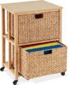 Best Choice Products Vertical Rolling File Cabinet Organizer