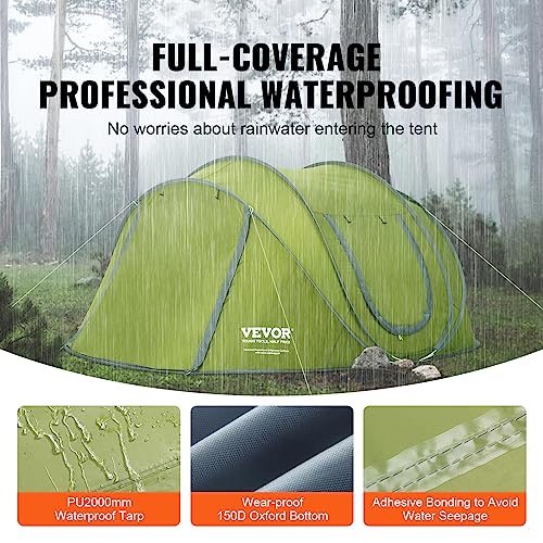 VEVOR Camping Tent 9.2 x 6.6 ft, 4-Person - Image 3